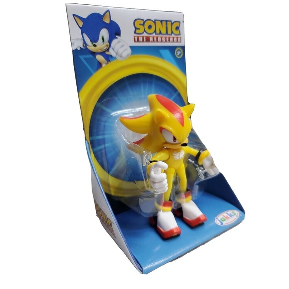 JAKKS Pacific Toys Sonic The Hedgehog 25 Super Shadow Figure Jakks